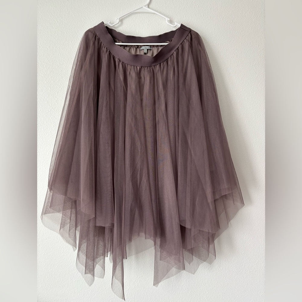 Charlotte Russe Asymmetrical Mauve Skirt